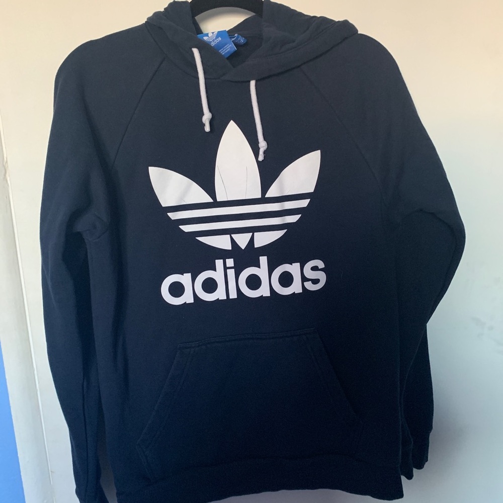 Adidas navy hoodie